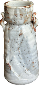 Japanese Shino Ware Thick Feldspathic Glaze Hiiro Fire Marks